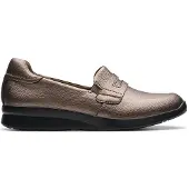 Clarks Ellowyn Penny Brons Metallic Skor