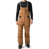 ColourWear Men's Slash Bib Pants Workwear Brown