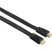 Hama Kabel HDMI Ethernet Platt Svart 3m