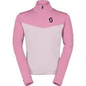 SCOTT Defined Light Fleece Med Halv Dragkedja