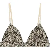 Calvin Klein Unlined Triangle Bra Minimalist Satin