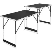 Vonroc Multifunktionellt bord - 100 x 60 cm | 2-delar set