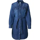Pepe Jeans Victoria Denim Klänning Med Långa ärmar