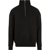 Urban Classics Cut&sew Tröja Med Halv Dragkedja