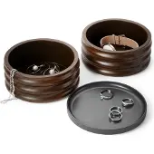 Umbra Rund smyckesask i 2 delar, Umbra, Brun