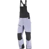 Salomon - Skidbyxor - Moon Patrol GTX Bib M Blue Granite för Unisex - Storlek L - Lila