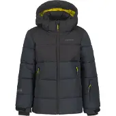Icepeak - Skidjackor barn - Louin Jr Anthracite för UnisexSilikon - Barnstorlek 140 cm - Svart