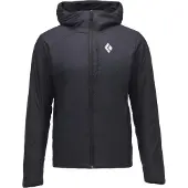 Black Diamond - Toppturskläder - M First Light 2.0 Stretch Hoody Black för UnisexNylon - Storlek XL - Svart