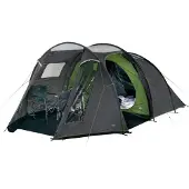 High Peak Ancona 5.0, Camping, Tunneltält, 5 personer, Grön, Grå