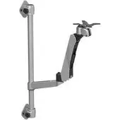 Speaka Professional Monitor-väggfäste SP-4330476 Superflex Workstation 1 Skärm(ar) 25,4 cm (10) - 76,2 cm (30) Grå Justerbar i höjd, Tiltbar, Svängbar, Roterbar