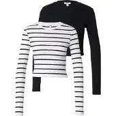 Mavi T-shirt svart / vit