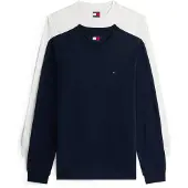Tommy Hilfiger Dm0dm22148 T-shirt Med Lång ärm 2 Enheter