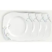 Fyrklövern Victoria tallrik 27 cm 4-pack Mattallrik