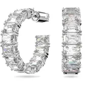 Swarovski Matrix Hängande Örhängen 5612673 Silver|F white
