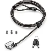 Kensington ClickSafe 2.0 Universal Keyed Laptop Lock - Lås för säkerhetskabel - 1.8 m
