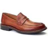 Base london Ivey Leather Loafers, brunt läder, herr