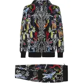 Philipp Plein Träningsoverall: Topp och byxor