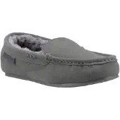 Hush puppies Annie Mokassin Mocka Dam Grå Tofflor