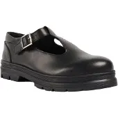POD Emilie Falskt Läder Flickors Svarta Loafers