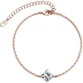 MYC Paris Calle Armband - Roséguld och kristall