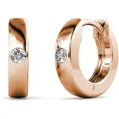 MYC Paris Ringar Örhängen - Rose Gold and Crystal