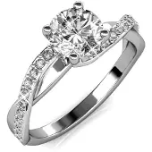 MYC Paris Eleanor Ring - Silver och kristall