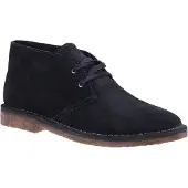 Hush puppies Samuel Suede Marinblå stövlar för män