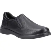 Hush puppies Matthew Läder Herr Svarta Loafers
