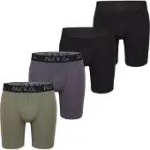 Phil&Co. Boxer Briefs Long Boxer 4-Pack