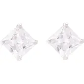 Luxenter -örhängen i 925 sterling silver och glänsande rodiumpläterade zirkoner
