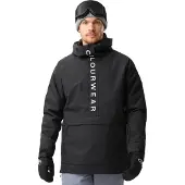 ColourWear Men's Signature Anorak Black