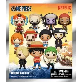 AK One Piece Netflix Serie 1 3d Pvc Väskclips Display