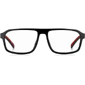 HUGO Black optical frames with red trims