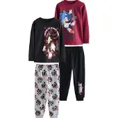 Next Pyjamas blå / röd / burgunder / svart