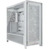 Corsair Microsystems CORSAIR FRAME 5000D RS - Mid tower - utökad ATX - genomskinlig sidopanel (härdat glas) - ingen strömförsörjning (ATX) - vit - USB/ljud