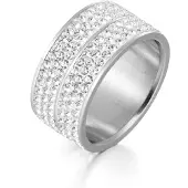 MYC Paris Bague Elodie - Argenté och Cristal