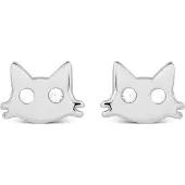 Luxenter zohi-örhängen i 925 sterling silver och rodiumpläterade zirkoner