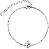 MYC Paris Calle Armband - Silver och Kristall