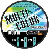 Asari Multicolour Monofilament 1000 M