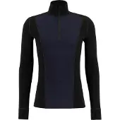 Ulvang Peak Map Half Zip, Underställ, Herr, Svart/Mörkblå