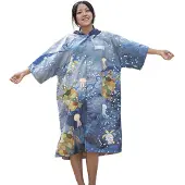 Oceanarium Turtle With Clips Poncho