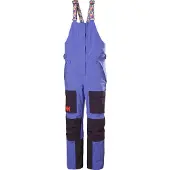 Helly Hansen - Skidbyxor dam - W Switch Cargo Bib Pant Ultra Violet för Unisex - Storlek M - Lila