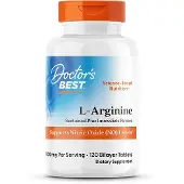 Doctors Best , L-Arginin, 120 Bilager Tabletter (500 mg per Tablet)