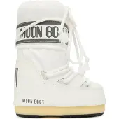 Moon Boot - Après-ski - Icon Nylon White för Unisex - Storlek 27-30