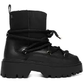Tommy Hilfiger Leather TH Monogram Cleat Snow Boots