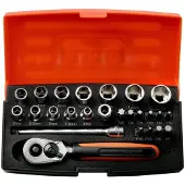 Bahco Verktygspaket SBSL25; 1/4''; 25 st.