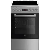 Beko FSM57300GX - Spis - fristående - bredd: 50 cm - djup: 60 cm - höjd: 85 cm - med självrengöring - rostfritt stål