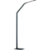 FISCHER&HONSEL GMBH LED golvlampa Geri, dimbar, Svart, Vardagsrum / matsal, Metall, Modern, LED-golvlampa