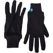 Odlo - Barns skidhandskar - Gloves Full Finger Active Warm Eco Kids Black för Unisex - Barnstorlek XS - Svart