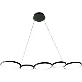 Milagro Lighting Pendellampa Olympia , Svart, Vardagsrum / matsal, Metall, Modern